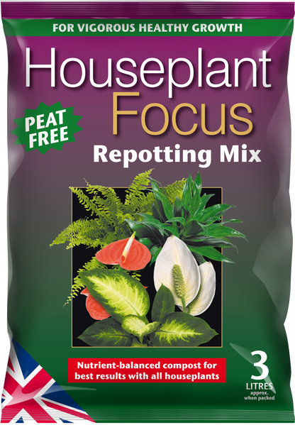 .Compost - 3l Houseplant Focus Repotting Mix - Peat Free