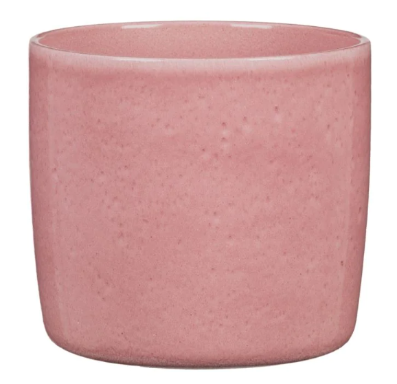 Stylish Ceramic Cache/Cover pots - Rosea - 15cm
