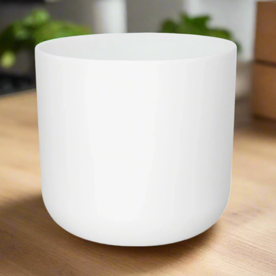 Lisbon Planter White (suitable for 10cm pots) LPW11