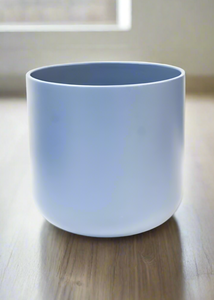 Lisbon Planter Powder Blue (suitable for 12cm & 13cm growing pots) LPPB13