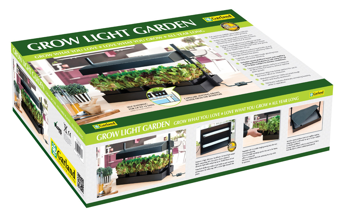 Large LED Grow Light Garden - Black