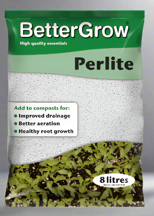 Perlite 8 Litre, Growing Medium, Hydroponics - Dibleys