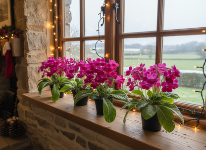 Streptocarpus Holly NEW Christmas 2025