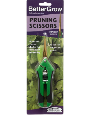 BetterGrow Pruning Scissors - Straight Blade