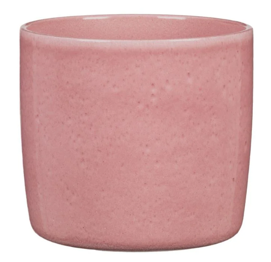 Stylish Ceramic Cache/Cover pots - Rosea - 15cm