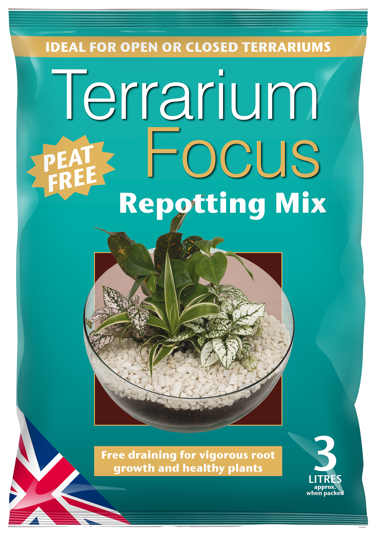 Compost - Terrarium Focus Repotting Mix - Peat Free