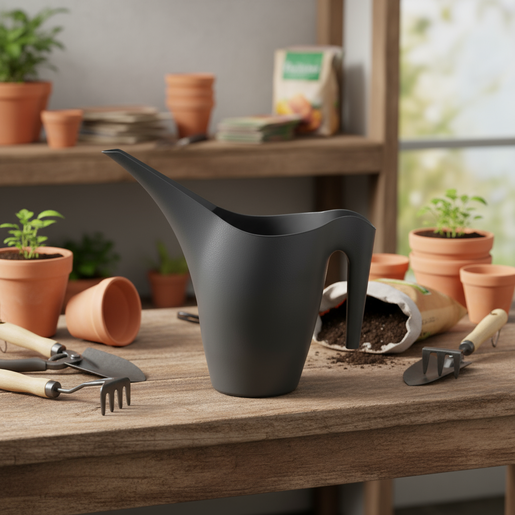 Watering Can Anthracite 1L