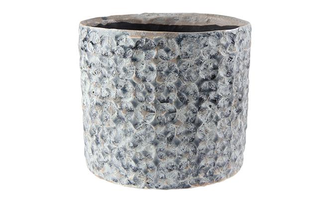 Terni Planter Denim D14Cm H13Cm 159382