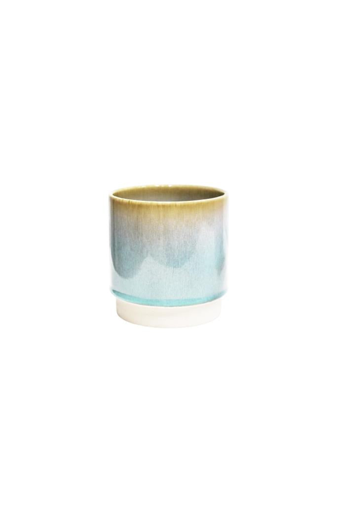 Copenhagen Two Tone Aqua Planter (suitable for 12c growing pots) CTTAP13