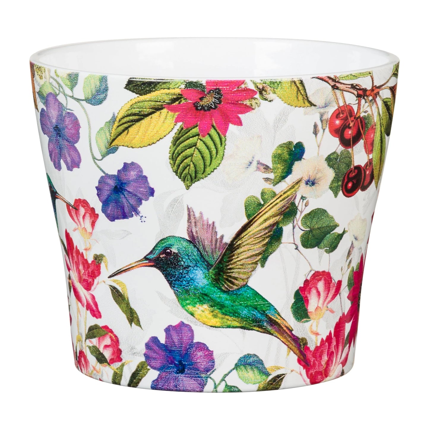 Stylish Planter/Cover pots - Patterned - Tropical - 11cm